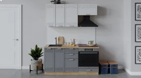 Кухонный гарнитур «Долорес» длиной 160 см со шкафом НБ